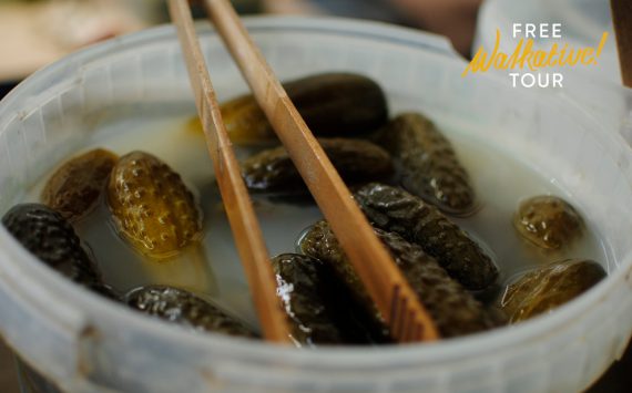Polish pickled cucumbers