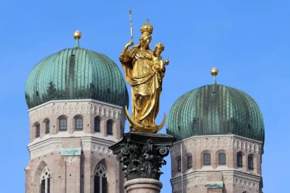 Munich Marienplatz Frauenkirche